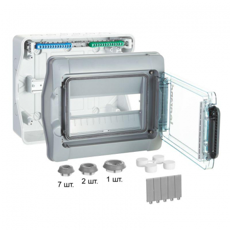 Бокс ОП Plexo3 IP65 12м N+PE Leg 601981 Бокс ОП Plexo3 IP65 12м N+PE Leg 601981