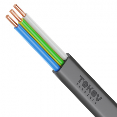 Кабель TOKOV ELECTRIC ВВГ-Пнг(А)-LS 3х1.5 ОК (N PE) 0.66кВ (м) УТ000028390 Кабель TOKOV ELECTRIC ВВГ-Пнг(А)-LS 3х1.5 ОК (N PE) 0.66кВ (м) УТ000028390