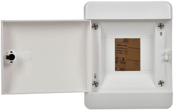 Корпус ЩРН-П-4 UNION Compact IP41 бел. дверь пластик. IEK UIC-KP13-N-04-41-K01 Корпус ЩРН-П-4 UNION Compact IP41 бел. дверь пластик. IEK UIC-KP13-N-04-41-K01