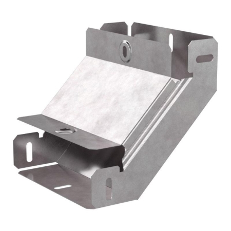 Угол для лотка вертикальный внутренний 90град. 150х50 с крышкой Стандарт Промрукав PR16.0527