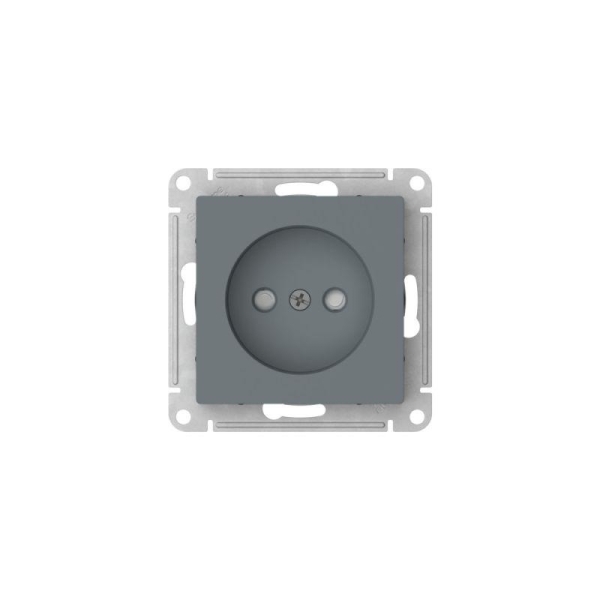 Розетка AtlasDesign 16А без заземл. защ. шторки быстрозажим. клем. механизм грифель SE ATN000749S