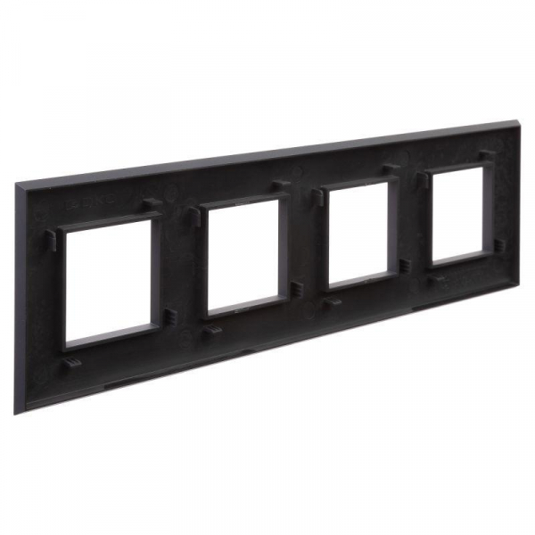 Рамка 4-м 8мод. Avanti "Черный матовый" DKC 4412908 Рамка 4-м 8мод. Avanti "Черный матовый" DKC 4412908