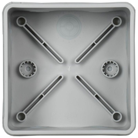 Коробка распаячная ОП КМ42455 100х100х50мм IP67 8 вводов сер. IEK UKO21-100-100-050-K41-66