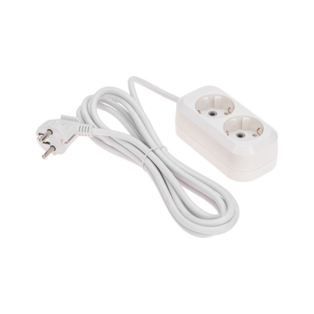 Удлинитель 2х3м с заземл. 3х0.75 бел. PROCONNECT 13-4203 Удлинитель 2х3м с заземл. 3х0.75 бел. PROCONNECT 13-4203