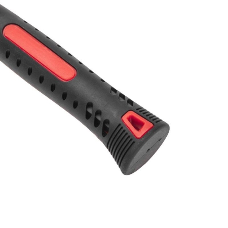 Киянка 680г фибергласовая рукоятка резинов. черн./бел. Kranz KR-12-8154