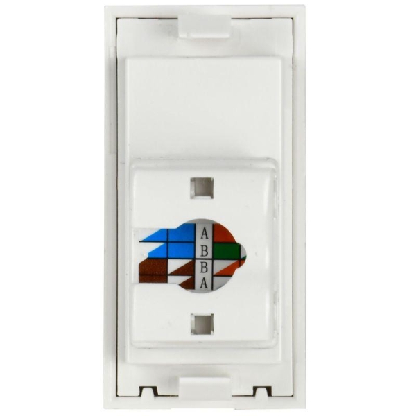 Розетка компьютерная 1-м 1мод. RJ45 кат.5E UTP механизм PRIMER IEK CKK-40D-RI1-K01 Розетка компьютерная 1-м 1мод. RJ45 кат.5E UTP механизм PRIMER IEK CKK-40D-RI1-K01
