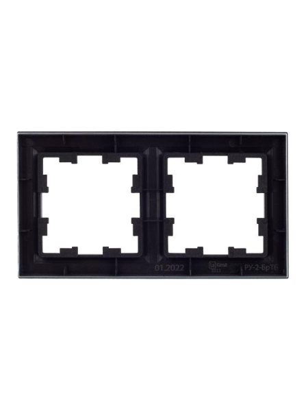 Рамка 2-м BRITE РУ-2-БрТБ бронза IEK BR-M22-K45 Рамка 2-м BRITE РУ-2-БрТБ бронза IEK BR-M22-K45