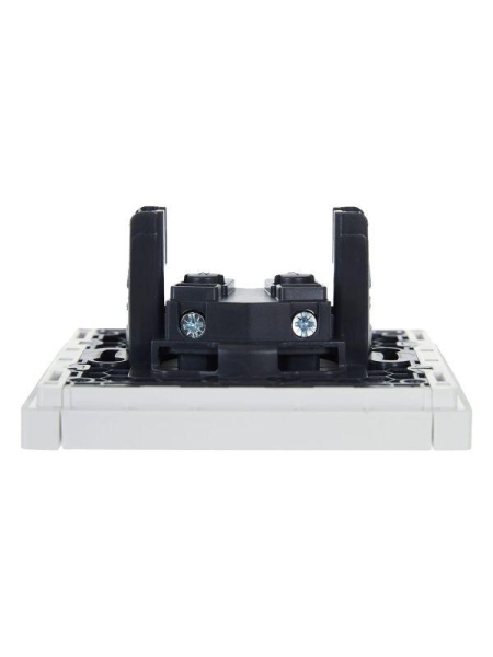 Розетка СП FORTE&PIANO FP218 10А без заземл. без защ. шторок винт. крепл. бел. IEK FP-R10-10-K01