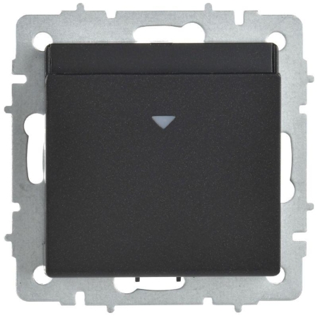Выключатель карточный BRITE 30А ВС10-1-8-БрЧ механизм черн. IEK BR-V11-0-10-K02
