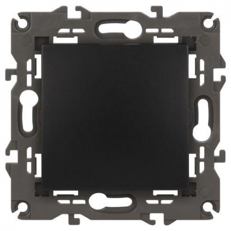 Переключатель 1-кл. СП Elegance 14-1103-05 10А IP20 250В 10AX механизм антрацит Эра Б0034227