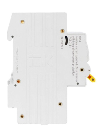 Выключатель автоматический дифференциального тока 4п C 25А 100мА тип AC 4.5кА АД-14 KARAT IEK MAD10-4-025-C-100