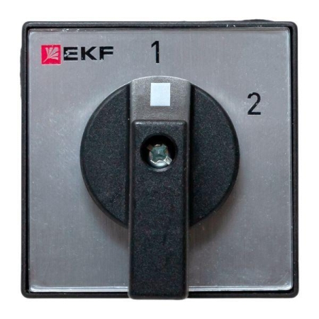 Переключатель кулачковый ПК-1-31 1п 10А "1-2" IP65 EKF pk-1-31-10-65 Переключатель кулачковый ПК-1-31 1п 10А "1-2" IP65 EKF pk-1-31-10-65