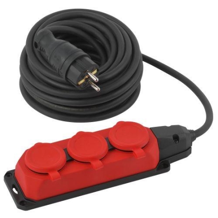 Удлинитель 3х10м с заземл. IP44 КГ 3х1.5 каучук UK-3e-3x1.5-10m-IP44(KG) Эра Б0057580 Удлинитель 3х10м с заземл. IP44 КГ 3х1.5 каучук UK-3e-3x1.5-10m-IP44(KG) Эра Б0057580