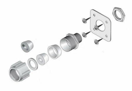 Устройство для ввода кабеля под теплоизоляцию LEK/U ССТ 2187253