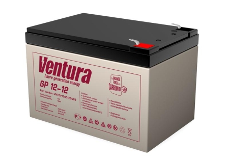 Аккумулятор 12В 12А.ч GP 12-12 Ventura Аккумулятор 12В 12А.ч GP 12-12 Ventura