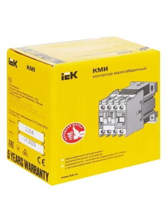 Контактор КМИ-10910 9А 230В/АС3 1НО KARAT IEK KKM11-009-230-10