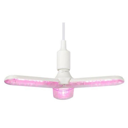 Лампа светодиодная FITO-24W-RB-E27-FOLD 24Вт Е27 3-лепестковая для растений красн./син. спектр Эра Б0061428