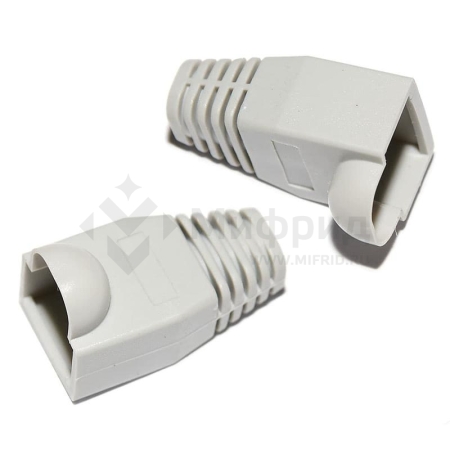 Колпачок изолирующий для разъема RJ-45 PVC сер. (уп.100шт) TOKOV ELECTRIC TKE-IC-RJ45-GR