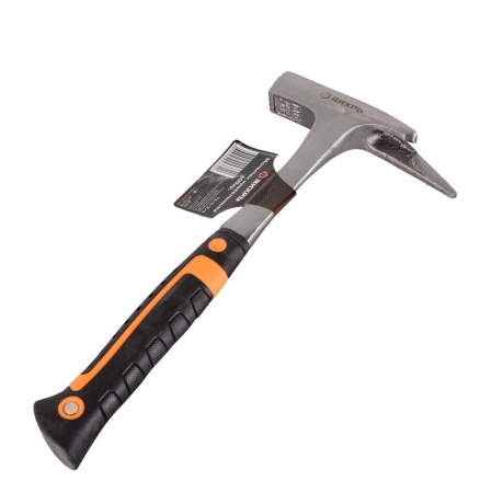 Молоток кровельщика 600г двухкомпонентн. рукоятка; цельнометал. Вихрь 73/6/8/9