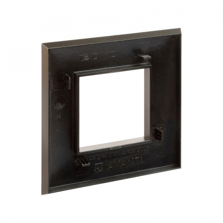 Рамка 1-м 2мод. Avanti "Серый жемчуг" DKC 4424902 Рамка 1-м 2мод. Avanti "Серый жемчуг" DKC 4424902