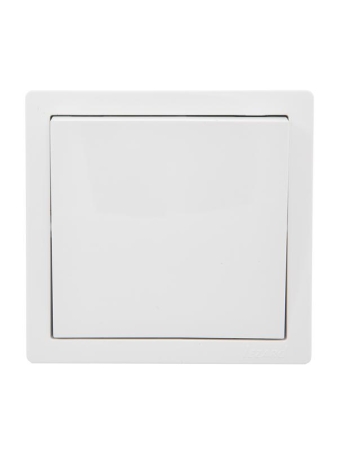 Выключатель 1-клав. LETO бел. LEZARD 752-0200-100