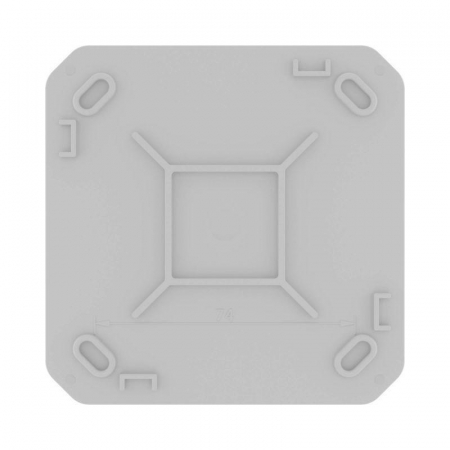 Коробка ответвительная с 8+2 каб. вводами d25/20мм IP55 100х100х50мм (розница) DKC 53800R