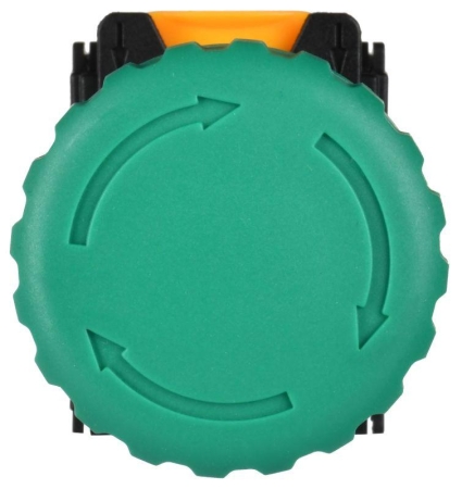 Кнопка "Грибок" 1НО+1НЗ MASTER поворотн. с фиксацией зел. IEK MI-BG60-11ZS-3-23-K06