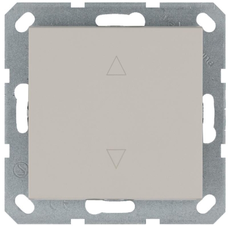 Выключатель для жалюзи 1-кл. 10А IP20 механизм тауп Jasmart G3018T Выключатель для жалюзи 1-кл. 10А IP20 механизм тауп Jasmart G3018T