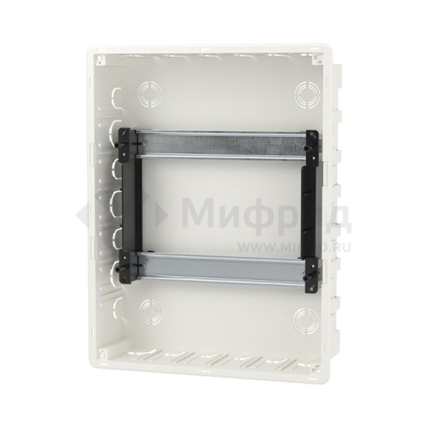 Щиток встраиваемый Фрейм (FRAME) ЩРв-п-24 24мод. с бел. дверцей с 4 шинами PEN (2шт на 8 отверст. и 2шт на 6 отверст.) бел. DKC F24B1WW