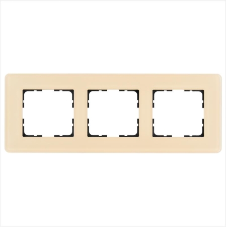 Рамка 3-м G-Glass закругленная стекло матов. тауп Jasmart G1003GT-RM Рамка 3-м G-Glass закругленная стекло матов. тауп Jasmart G1003GT-RM