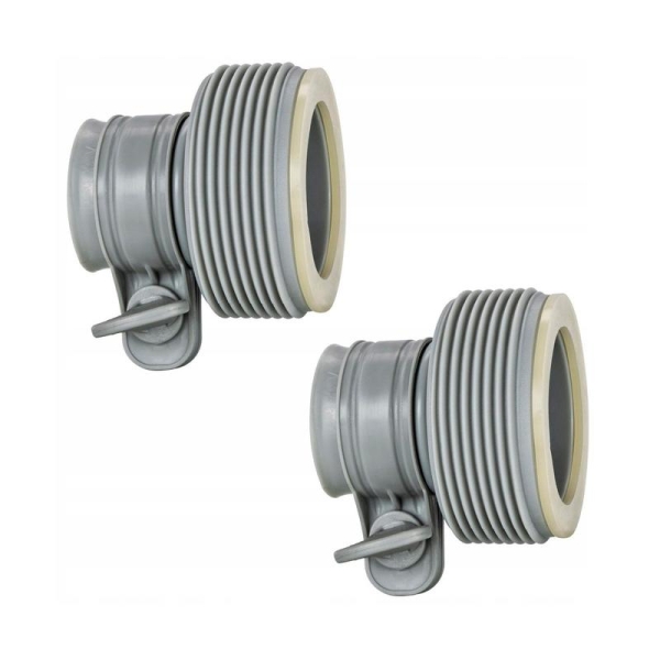 Комплект переходников В для шлангов d32мм на d38мм (29061) (уп.2шт) INTEX 6941057420677
