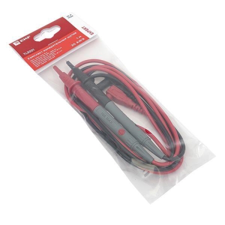 Комплект измерительных щупов TL3001 (1м) (20AWG) Expert EKF TL3001 Комплект измерительных щупов TL3001 (1м) (20AWG) Expert EKF TL3001