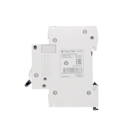 Выключатель автоматический модульный 1п B 63А 4.5кА City9 Set 230В SE C9F14163 Выключатель автоматический модульный 1п B 63А 4.5кА City9 Set 230В SE C9F14163