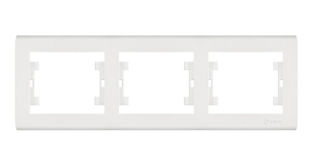 Рамка 3-м Manolya горизонт. бел. Makel 41001703 Рамка 3-м Manolya горизонт. бел. Makel 41001703