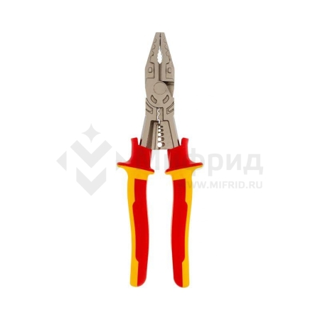 Плоскогубцы многофункциональные диэлектрические 230мм Kranz KR-12-4651-3