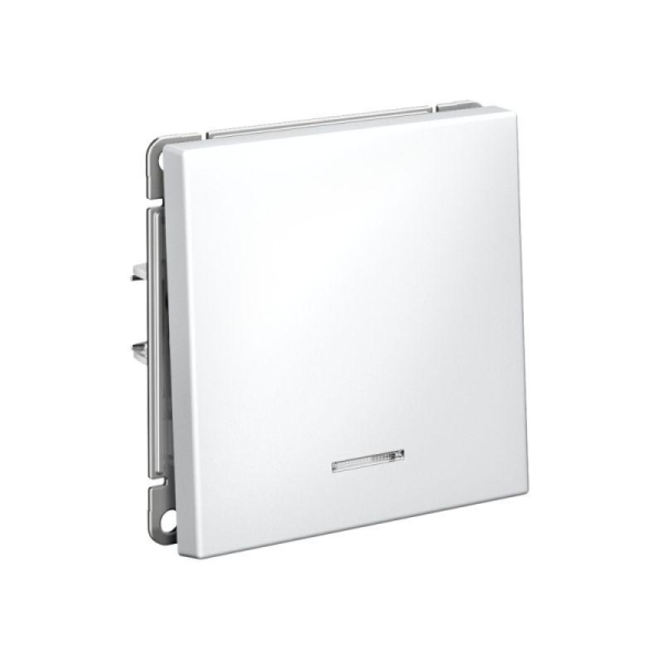 Выключатель 1-кл. ArtGallery (сх. 1а) 10AX с подсветкой механизм бел. SE GAL000113