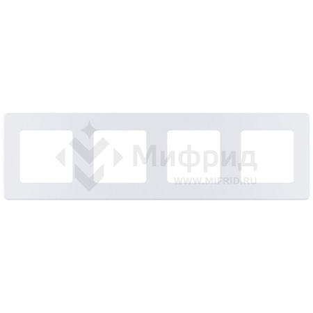 Рамка 4-м СП Inspiria IP20 жемчуж. IEK 673966