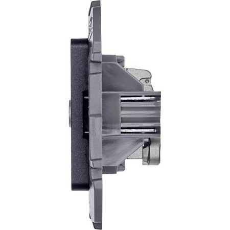 Розетка телевизионная проходная TV Inspiria 14дБ 5-862мГц механизм антрацит IEK 673863