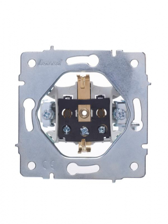 Розетка 1-м СП Vesna с заземл. с крышкой ПБТ механизм бел. LEZARD 742-0288-123B Розетка 1-м СП Vesna с заземл. с крышкой ПБТ механизм бел. LEZARD 742-0288-123B