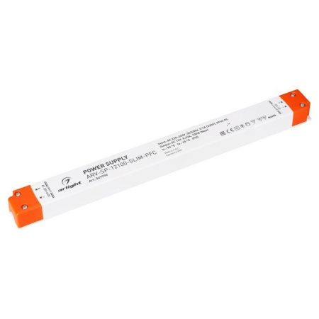 Блок питания ARV-SP-12100-SLIM-PFC 12В 8.33А 100Вт IP20 пластик Arlight 047990 Блок питания ARV-SP-12100-SLIM-PFC 12В 8.33А 100Вт IP20 пластик Arlight 047990