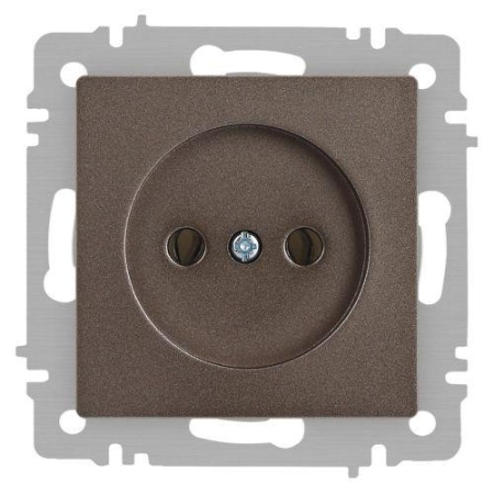 Розетка 1-м СП Accent 6-201-08 16А IP20 250В 2P бронза Intro Б0063670 Розетка 1-м СП Accent 6-201-08 16А IP20 250В 2P бронза Intro Б0063670