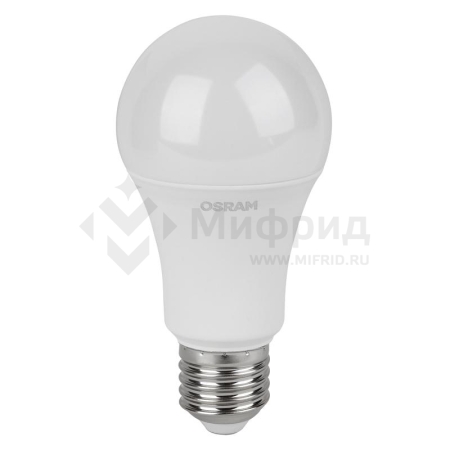 Лампа светодиодная LED G3 Value A 25Вт грушевидная матовая 4000К нейтр. бел. E27 2000лм угол пучка 180град. 220-240В пластик (замена 200Вт) OSRAM 4058075696358