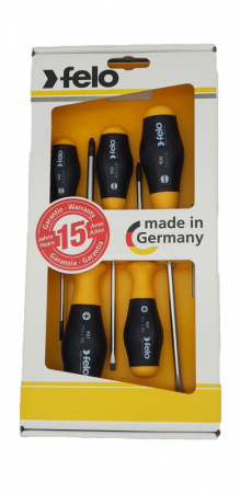 Набор отверток SL/PZ (5 предметов) Felo 90095148 Набор отверток SL/PZ (5 предметов) Felo 90095148