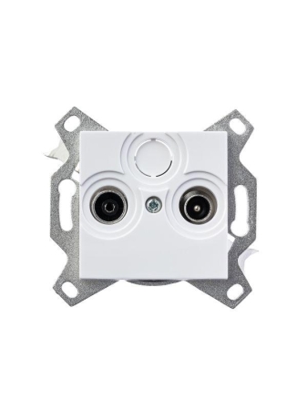 Розетка телевизионная оконечная TV/R Levit бел. ABB 2CHH083503A6003 Розетка телевизионная оконечная TV/R Levit бел. ABB 2CHH083503A6003