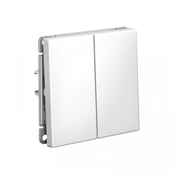 Переключатель 2-кл. ArtGallery (сх. 6/2) 10AX механизм бел. SE GAL000165