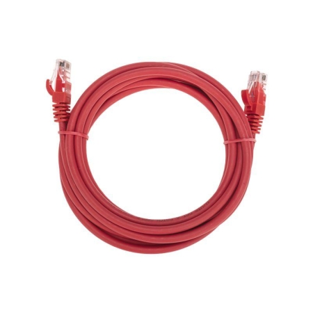 Патч-корд U/UTP CAT 6 RJ45-RJ45 26AWG LSZH красн. 3м Rexant 02-0293-3 Патч-корд U/UTP CAT 6 RJ45-RJ45 26AWG LSZH красн. 3м Rexant 02-0293-3