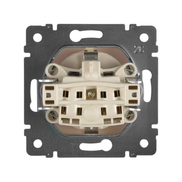 Розетка 1-м СП Valena 16А IP21 230/250В 2P+E с заземл. защ. шторки на винтах механизм сл. кость IEK 774321 Розетка 1-м СП Valena 16А IP21 230/250В 2P+E с заземл. защ. шторки на винтах механизм сл. кость IEK 774321