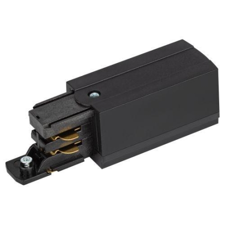 Ввод питания правый STR-30-B-CN-PR для накладного/подвесного трехфазного шинопровода черн. Эра Б0057864 Ввод питания правый STR-30-B-CN-PR для накладного/подвесного трехфазного шинопровода черн. Эра Б0057864