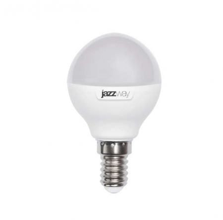 Лампа светодиодная PLED-SP 7Вт G45 шар 5000К холод. бел. E14 540лм 230В JazzWay 1027870-2 Лампа светодиодная PLED-SP 7Вт G45 шар 5000К холод. бел. E14 540лм 230В JazzWay 1027870-2