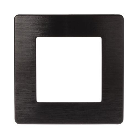 Рамка 1-м 12-5101-06 сатин черн. Эра Б0052504